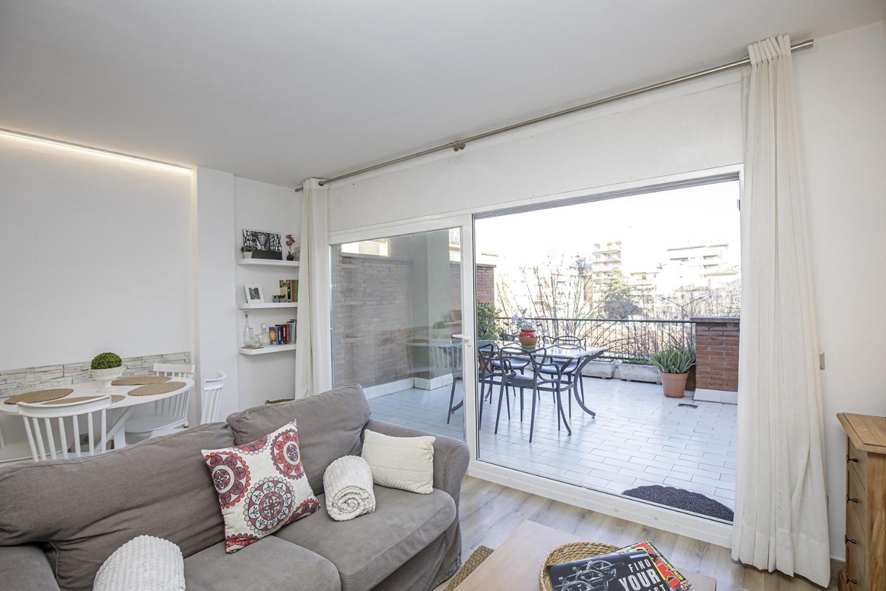 Apartamento Con Gran Terraza En Girona Exterior foto